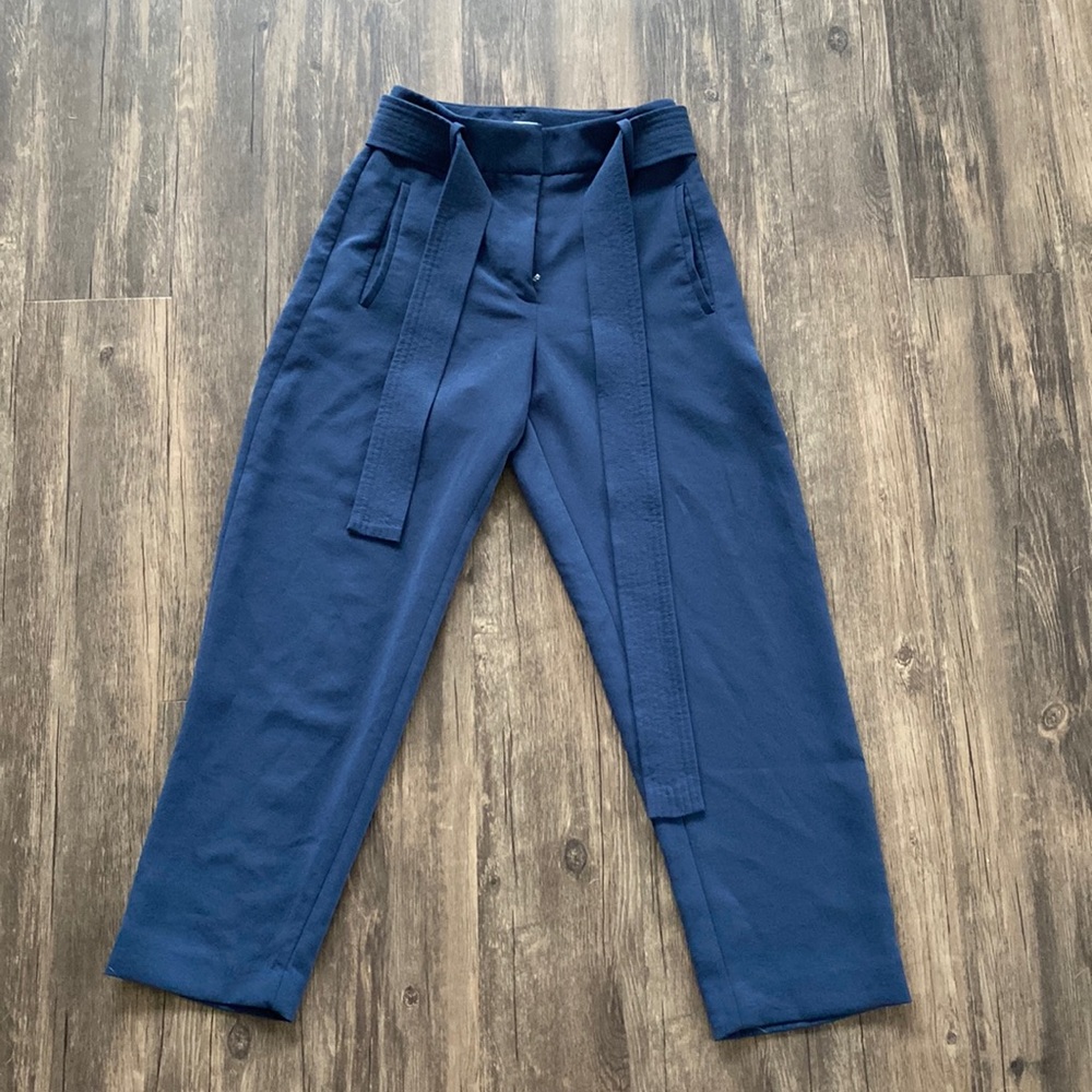 Crop dress pants Wilfred tie front pants